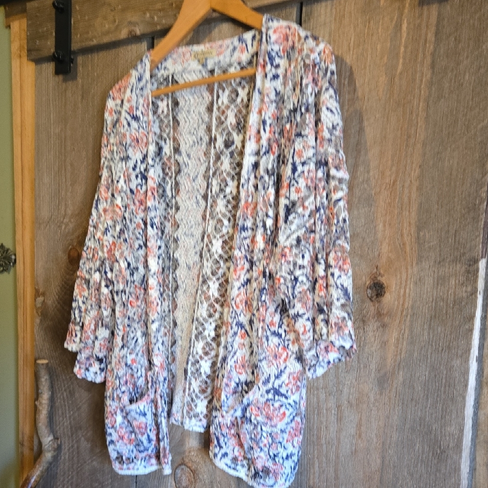 Democracy floral Kimono Cardigan